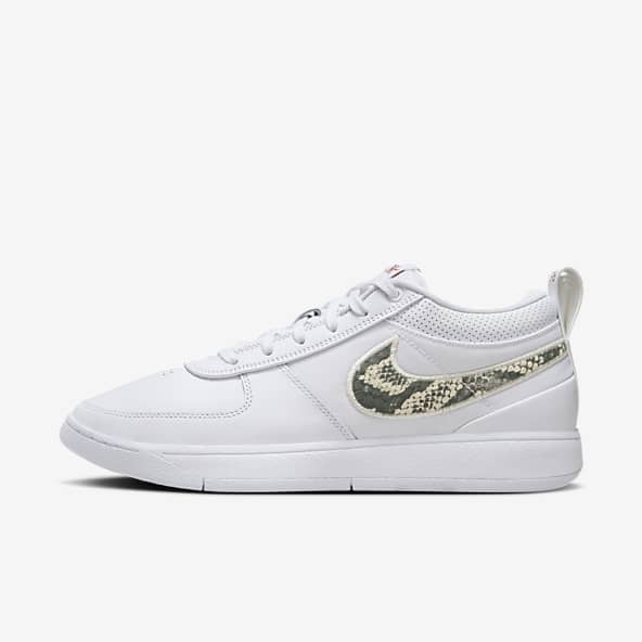 White Basketball Shoes. Nike